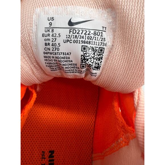 Nike Air Zoom Pegasus 41 Crimson Tint Washed Coral FD2722-801 Men\'s Size 9 main image 12